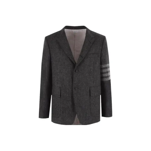 THOM BROWNE THOM BROWNE FW23 Early Autumn Collection Серый Мужской Куртки