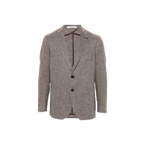 Tagliatore Бизнес-костюм Пальто Мужской Коричневый