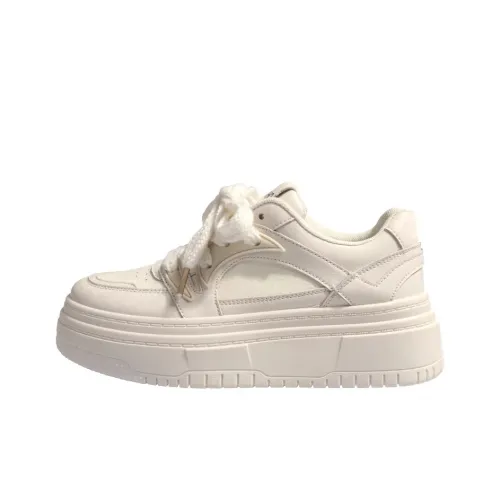 South Is In The South Низкие кроссовки для скейтбординга Женские Белые