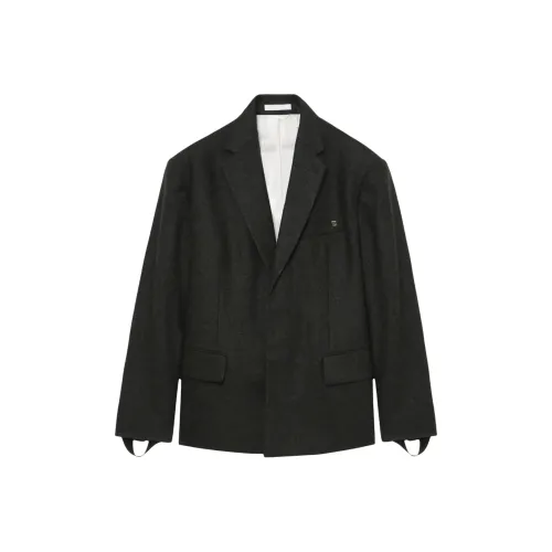 Helmut Lang Куртки и Пальто Унисекс Угольный Серый