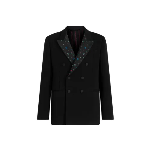 ETRO Черные Мужские Деловые Костюмы