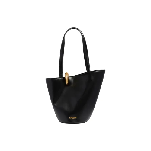 Jacquemus Кожа Сумка Сумка через плечо Средняя Женская Черная