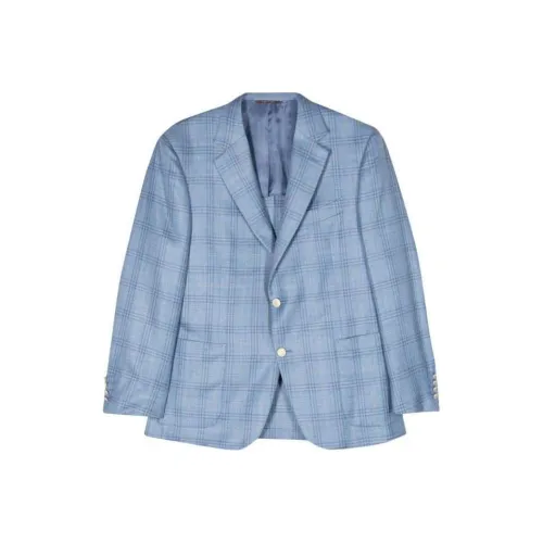 Canali Бизнес-костюм мужской светло-синий