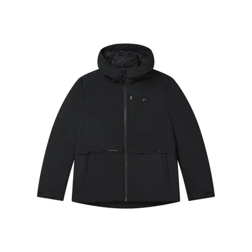 FILA Пуховик Зимний Мужской Глубокий Черный