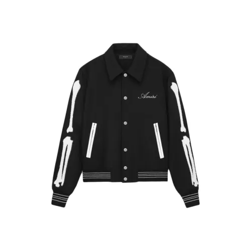 AMIRI FW24 Куртки и Пальто Мужской Черный Белый