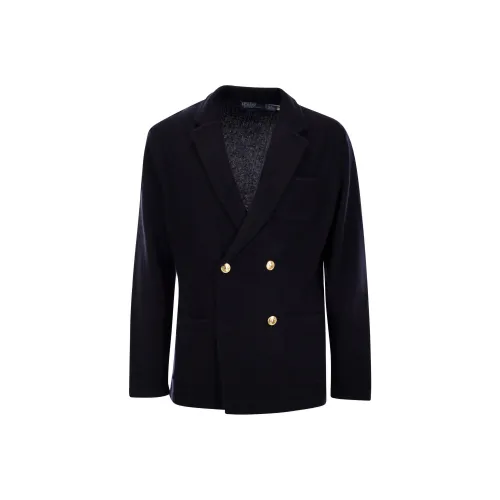 Polo Ralph Lauren Бизнес-костюм Пальто Мужской Синий