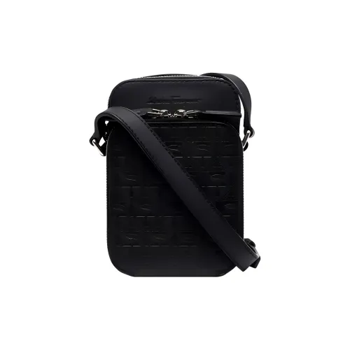 FERRAGAMO Телячья кожа Путешественная сумка Унисекс Черный