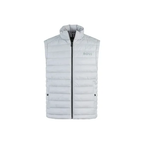 Hugo Boss SS24 Жилет Мужской Светло-Серый