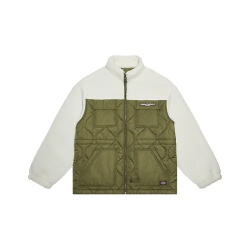 Dickies Хлопковый пуховик унисекс армейский зеленый