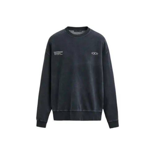 ZARA Deep Антрацит Мужские Свитшоты