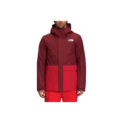 THE NORTH FACE Водонепроницаемый Ветровка Мужской Красный