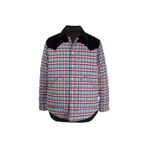 MARNI SS22 Облегающий Умеренный Пуховик Мужской Многоцветный