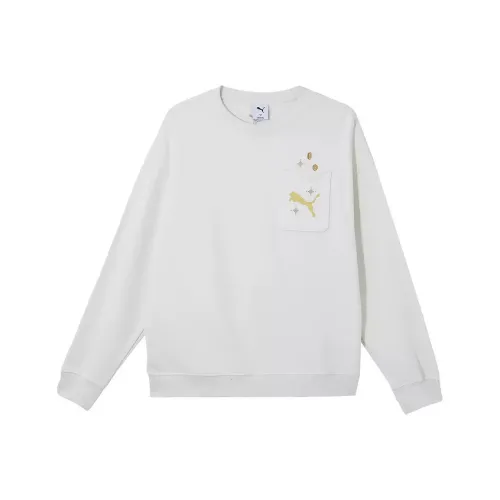 PUMA Crew TR GAME ON Толстовка Мужская Белая