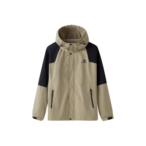 CAMEL Светлый хаки/Черный мужские куртки