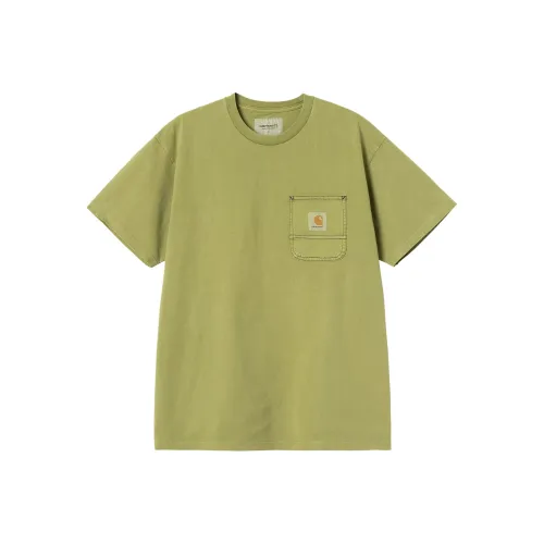 Carhartt WIP S S Pocket T-Shirt Мужской Зеленый