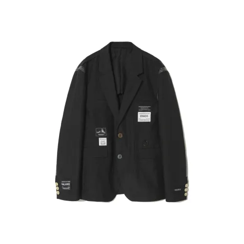 UNDERCOVER Черный Мужской Бизнес-Костюм