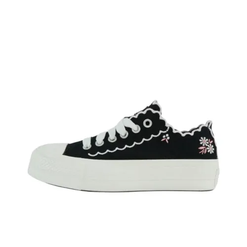 Converse Chuck Taylor SEASONAL Low Топ Кеды Женские Черные