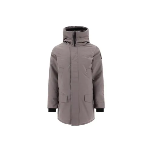 Canada Goose пуховик PARKA пальто мужской темно-серый