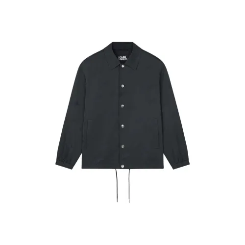 KARL LAGERFELD SS25 Куртки и Пальто Мужской Черный