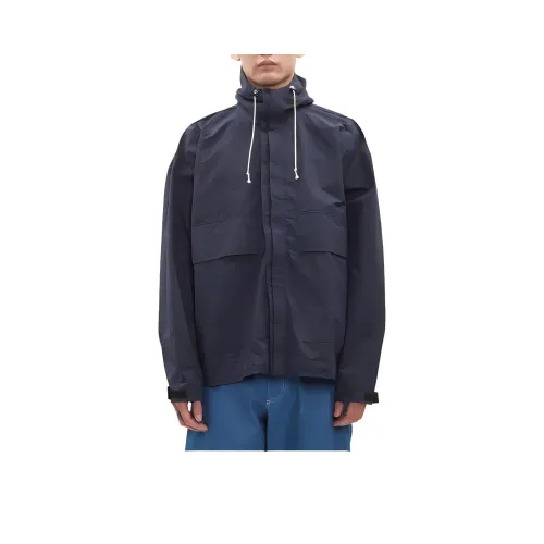 LA GARCONNE SS24 Куртки Пальто Мужской Морской Синий