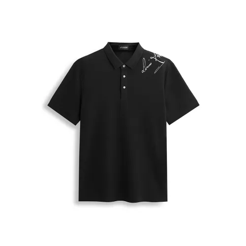 PEACEBIRD MEN Поло Мужское Черное 1