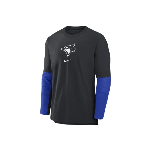 Nike x MLB Аутентичная коллекция City Connect Игрок Dri FIT Куртки и пальто Мужской морской синий