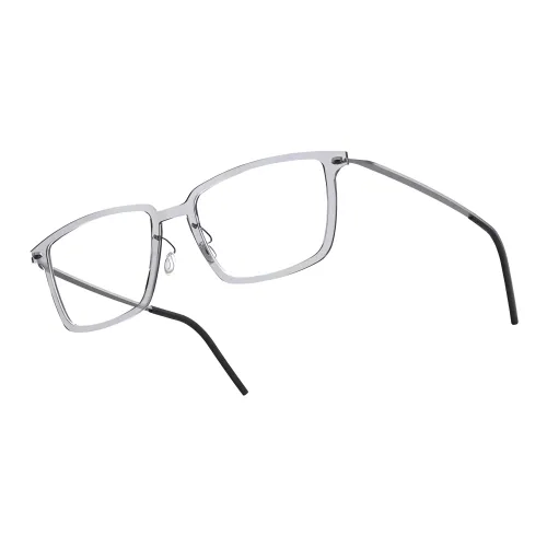 LINDBERG Оправа для очков унисекс форма "нерегулярная" серый цвет согласно официальному сайту