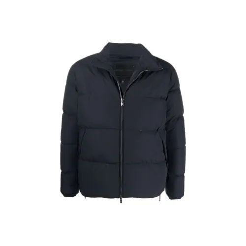 EMPORIO ARMANI Пуховик Мужской Темно-Синий