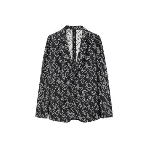 DEGAIA Бизнес-костюм мужской черный белый