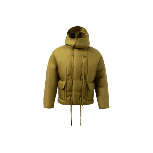 LINING Пуховик Мужской Обожженный чай Зеленый