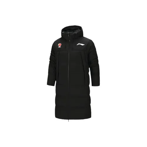 LiNing CBA Sports Basketball Collection Down Jacket Winter Men's Black