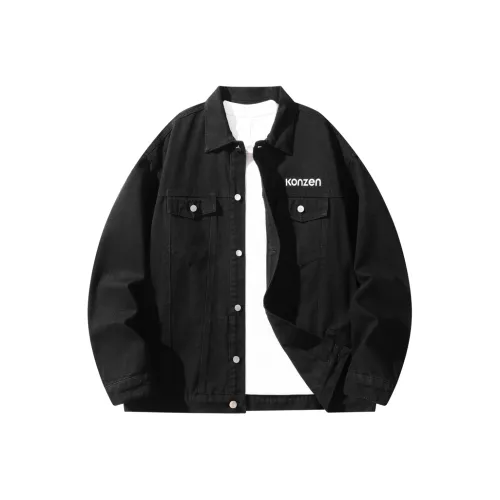 KONZEN· Унисекс Джинсовые куртки