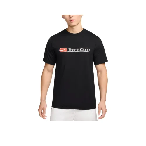 Nike Мужские черные футболки