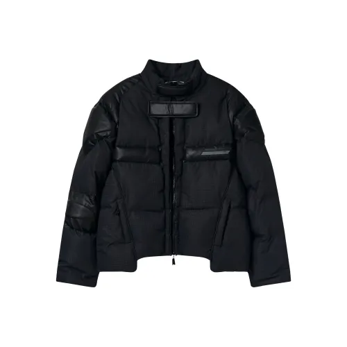 BLINDNOPLAN Хлопковый пуховик унисекс черного цвета