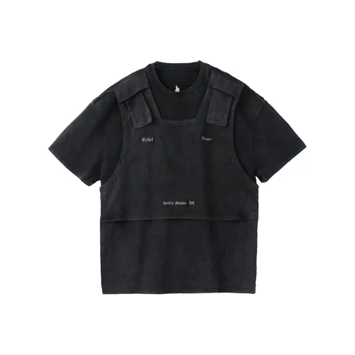 Black Late T-Shirt Унисекс Черный