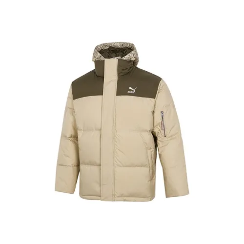 PUMA Classics Padded Чайный Коричневый Мужской Пуховик