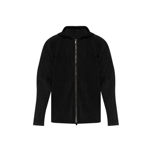 Homme Plissé Issey Miyake Куртки и Пальто Мужской Черный