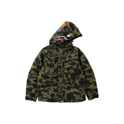 A BATHING APE Пуховик Зимний Мужской