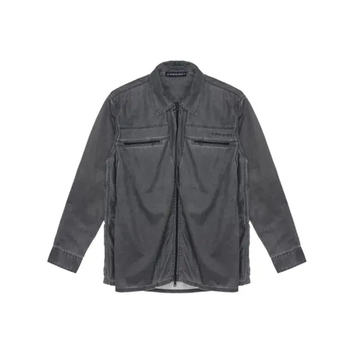 YProject SS24 Куртки Пальто Унисекс Черный