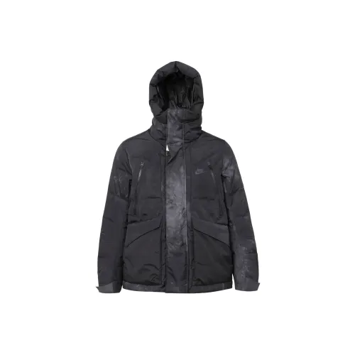 Nike Мужские Черные Пуховики