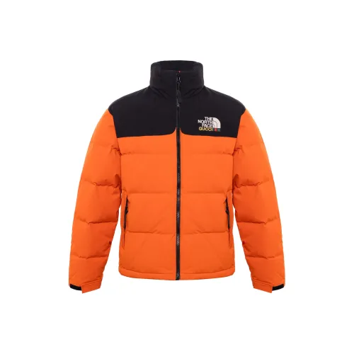 GUCCI x THE NORTH FACE SS22 Пуховик Мужской Оранжевый