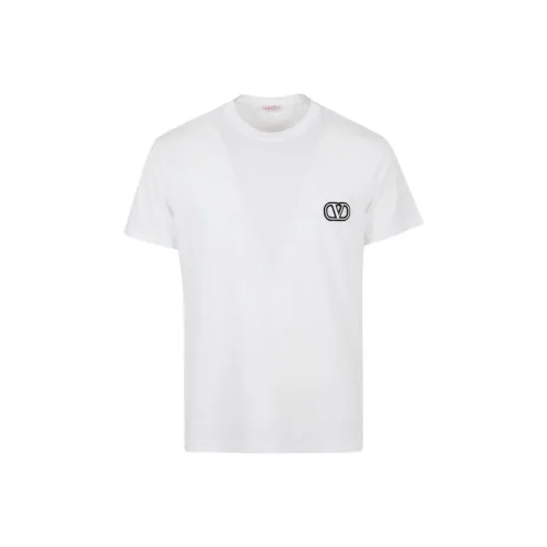Valentino Белая Мужская T-Рубашка