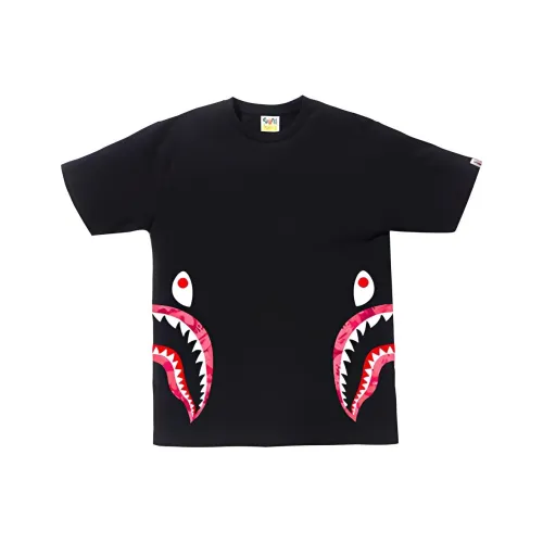 A BATHING APE Shark Series T-Shirt Унисекс Черный