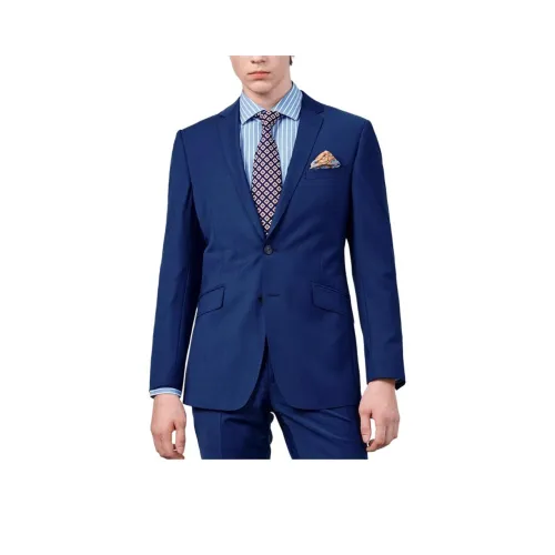 JODOLL Бизнес-костюм мужской звездный облако синий