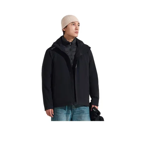 OUTDOOR PRODUCTS Водонепроницаемый и Ветрозащитный для сохранения тепла Ветровка Мужская Классическая Черная