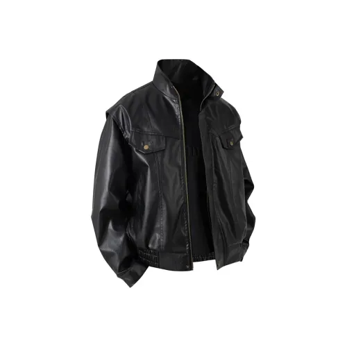 LISENPOK Черная унисекс куртка