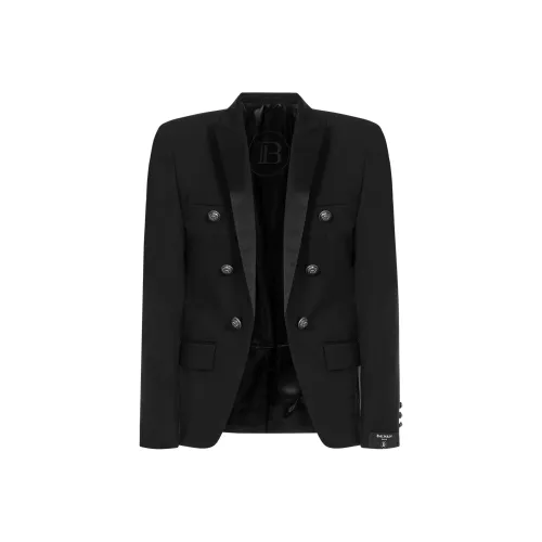 BALMAIN Бизнес-костюм мужской черный