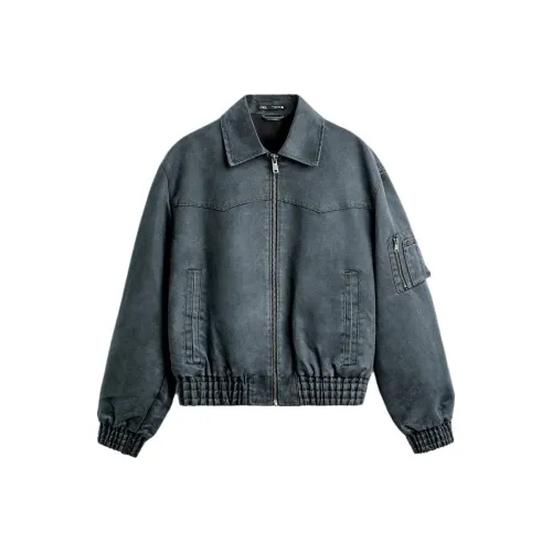 ZARA Blue Men's Jackets