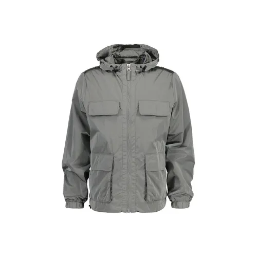 GANT Light Gray Men's Jackets GANT Светло-серый Мужские Куртки