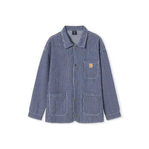 WAYNEXZAVIER Denim Jacket Men's Blue